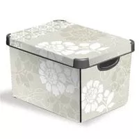 Kliknite za detalje - Curver kutija za odlaganje Deco Stockholm 25l Romance CU 04711-D64