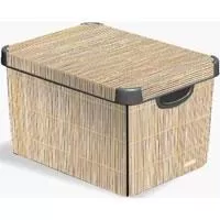 Kliknite za detalje - Curver kutija za odlaganje Deco Stockholm 25l Bamboo CU 04711-D67