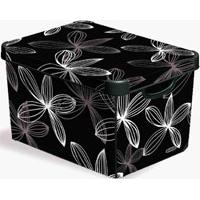 Curver kutija za odlaganje Deco Stockholm 7l Black Lily CU 04710-D66