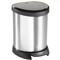 Kliknite za detalje - Curver kanta za otpatke 5l Metal bin srebrna CU 02160-599