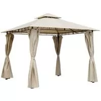 Kliknite za detalje - Tenda Gazebo Relax 2 Bež 3 x 4 m