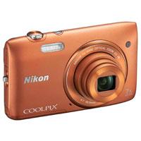 Kliknite za detalje - Nikon Digitalni Fotoaparat CoolPix S3500 narandžasta