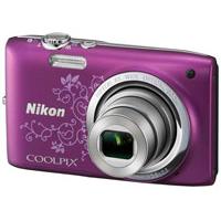 Kliknite za detalje - Nikon Digitalni Fotoaparat CoolPix S2700 ljubičasta LineArt