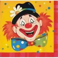 Kliknite za detalje - PapStar troslojne salvete - Klovn 20 komada 33x33 PS 17283