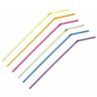 Kliknite za detalje - PapStar fluorescentne Flex slamke 200 komada PS 12738