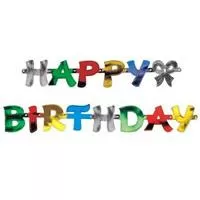 Kliknite za detalje - PapStar natpis Happy Birthday 1,7m PS 18698
