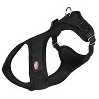 Kliknite za detalje - Pojas za šetnju Am za male pse veličina XS-S 30-45cm Comfort Soft black Trixie 16261