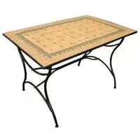 Kliknite za detalje - Mozaik metalni pravougaoni sto NA91A066R 0196518