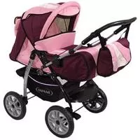 Kliknite za detalje - Anmar Duo Kolica Golden Rosse Pink