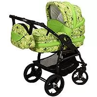 Kliknite za detalje - Anmar Trio Kolica Hilux Green Flowers