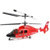 Kliknite za detalje - Helikopter na daljinsko upravljanje 2.4Ghz RTF Dauphin crveni
