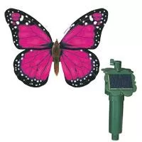 Kliknite za detalje - Solarni leptir pink boje