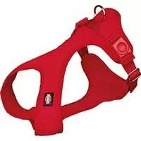 Kliknite za detalje - Pojas za šetnju Am za male pse veličina XXS-XS 25-35cm Comfort Soft red Trixie 16243