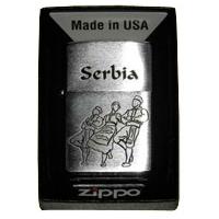 Zippo upaljač Serbia 004921
