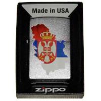 Zippo upaljač grb Srbije 004922