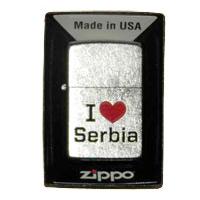 Zippo upaljač I Love Serbia 207-006460 004923