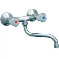 Kliknite za detalje - Rosan Keramic dvoručna baterija za sudoperu ili lavabo 140mm KK01114