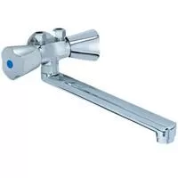 Kliknite za detalje - Rosan Keramic dvoručna baterija za protočni bojler izliv 200mm KK09201