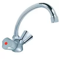 Kliknite za detalje - Rosan Keramic dvoručna stojeća baterija za lavabo - sudoperu 130mm KK23013
