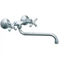 Kliknite za detalje - Rosan Nostalgija zidna dvoručna baterija za sudoperu ili lavabo 300mm N01130