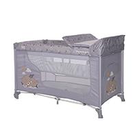 Kliknite za detalje - Lorelli Prenosivi krevetac za bebe Moonlight 2 nivoa Grey dream 10080412365