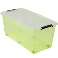 Kliknite za detalje - Kutija za odlaganje stvari Pack&Go 39x76x35cm 80L limeta