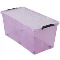 Kliknite za detalje - Kutija za odlaganje stvari Pack&Go 39x76x35cm 80L ljubičasta