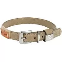 Kliknite za detalje - Trixie Kožna ogrlica za pse Be Nordic sand veličina L-XL 17551