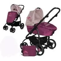 Kliknite za detalje - Bertoni Kolica Avio Set Violet Pink Flowers 10020021326