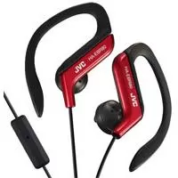 Kliknite za detalje - JVC Ear Clip slušalice sa mikrofonom i daljinskim HA-EBR80 crvene