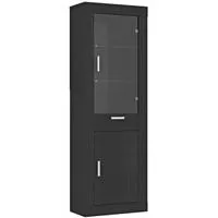 Kliknite za detalje - Vitrina Nord 2 vrata, boja kafe