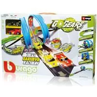 Kliknite za detalje - Bburago Komplet Trkačka staza sa autićem GoGears 1:55 Dual Daredevil Raceway BU30262