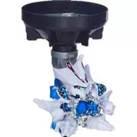 Kliknite za detalje - Hasbro B-Daman Deluxe Figura Lightning Dravise sa Tornado Magacinom A4460