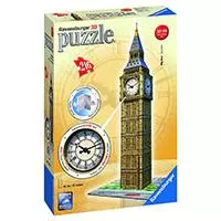 Kliknite za detalje - Ravensburger 3D puzzle Big Ben Includes Real-Working Clock RA12586