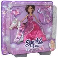 Kliknite za detalje - Lutka Sparkle girlz Ružičasta princeza 44-338