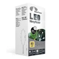 Kliknite za detalje - Novogodišnje sijaličice - lampice 80 LED toplo bela KDL 081