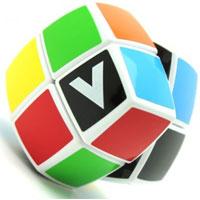Verdes V-Cube 2x2x2 kocka za slaganje boja