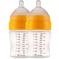 Kliknite za detalje - Yoomi set dve flašice po 240 ml i cucle sa malim otvorom Y28B