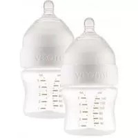 Kliknite za detalje - Yoomi set dve flašice po 140 ml i cucle sa malim otvorom Y25B