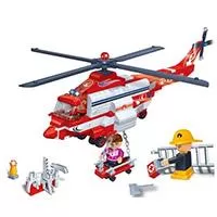 Kliknite za detalje - BanBao kocke spasilački helikopter 8315