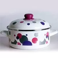 Kliknite za detalje - Metalac duboka šerpa sa poklopcem Standard 20cm 134879
