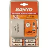 Kliknite za detalje - Sanyo punjač sa 4 AA baterije 2500 mAh