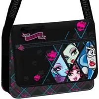 Kliknite za detalje - Torbica za rame sa romb preklopom veća Starpak Monster High 16TRMH06