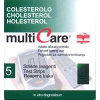 MULTICARE dijagnosticke trake za holesterol 5 kom