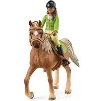 Kliknite za detalje - Schleich® Horse Club figure Konj sa jahačem - Sarah and Mystery 42542