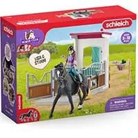 Kliknite za detalje - Schleich® Horse Club figure - Boks za konja i figurice Lisa and Storm 42709