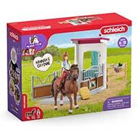 Kliknite za detalje - Schleich® Horse Club figure - Boks za konja i figurice Hannah and Cayenne 42710