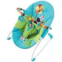 Kliknite za detalje - Bright Starts Ležaljka za bebe sa vibracijom Zoo priče