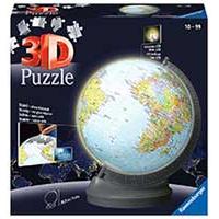 Kliknite za detalje - Napravi sam Globus od Puzli sa LED svetlom Ravensburger 3D Puzzle 11549
