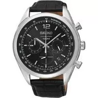 Kliknite za detalje - Seiko analogni muški ručni sat sa kožnom narukvicom SSB097